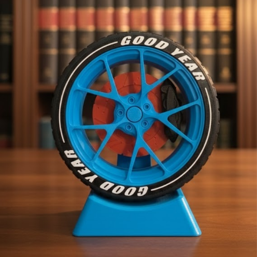 Table Decoration with Rim Design Special for Car Enthusiasts Table Decoration with Rim Design Special for Car Enthusiasts