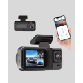 Full HD Triple Vehicle Camera 1080P DVR with Rear View Support and Parking Mode