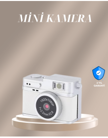 Pocket Size Vintage Digital Camera LED Supported Full HD Video
