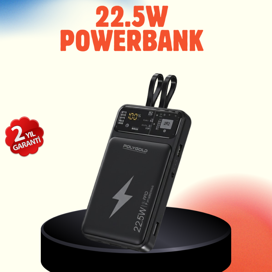 Mobile Powerbank 22.5W PD Supported Fast Charging