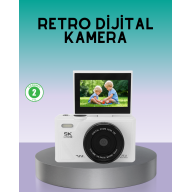 5K Ultra HD Digital Camera 75MP Autofocus with WiFi