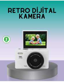 5K Ultra HD Digital Camera 75MP Autofocus with WiFi