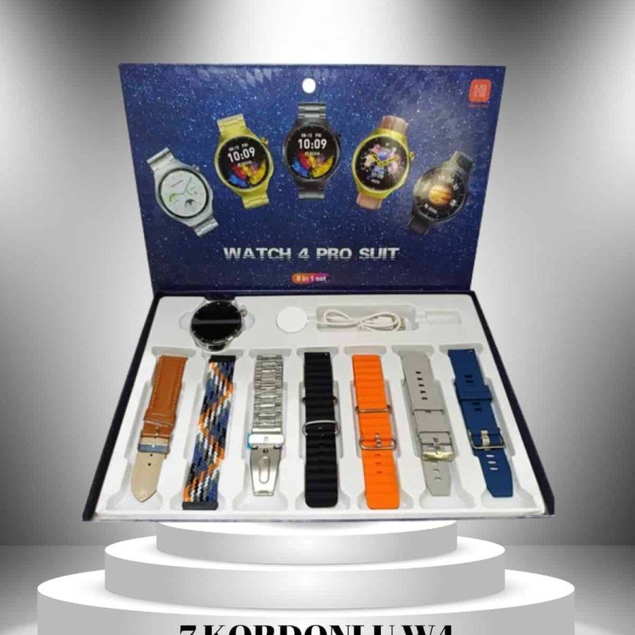 2025 Model Multi-Band Smart Watch and Bluetooth Headset with Flashlight