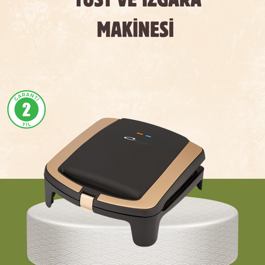 Toaster with Temperature Control, 4 Slice Capacity