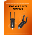 Plug-and-Play Dual Band WiFi Adapter – 1200 Mbps