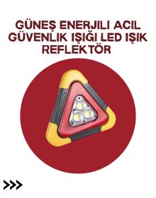 Aluminum Body LED Triangle Reflector Emergency Light