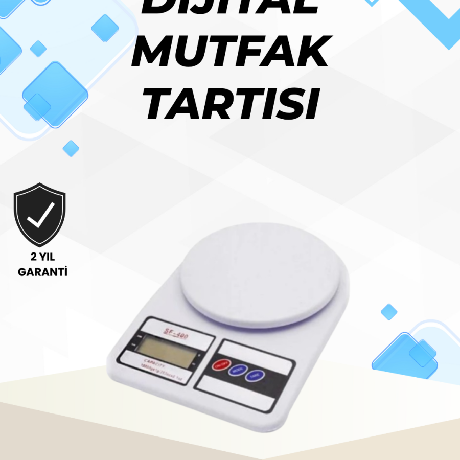 Digital Kitchen Scale for Precise Weighing – 10kg / 1g