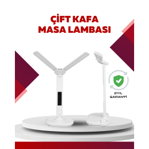 Eye Protective LED Reading Lamp | Flicker-Free Light, Pen Holder and Stand Function