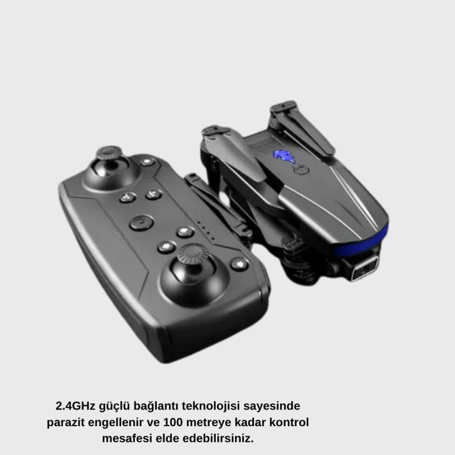 Foldable Drone with 4K Camera, Wi-Fi and Altitude Stabilization