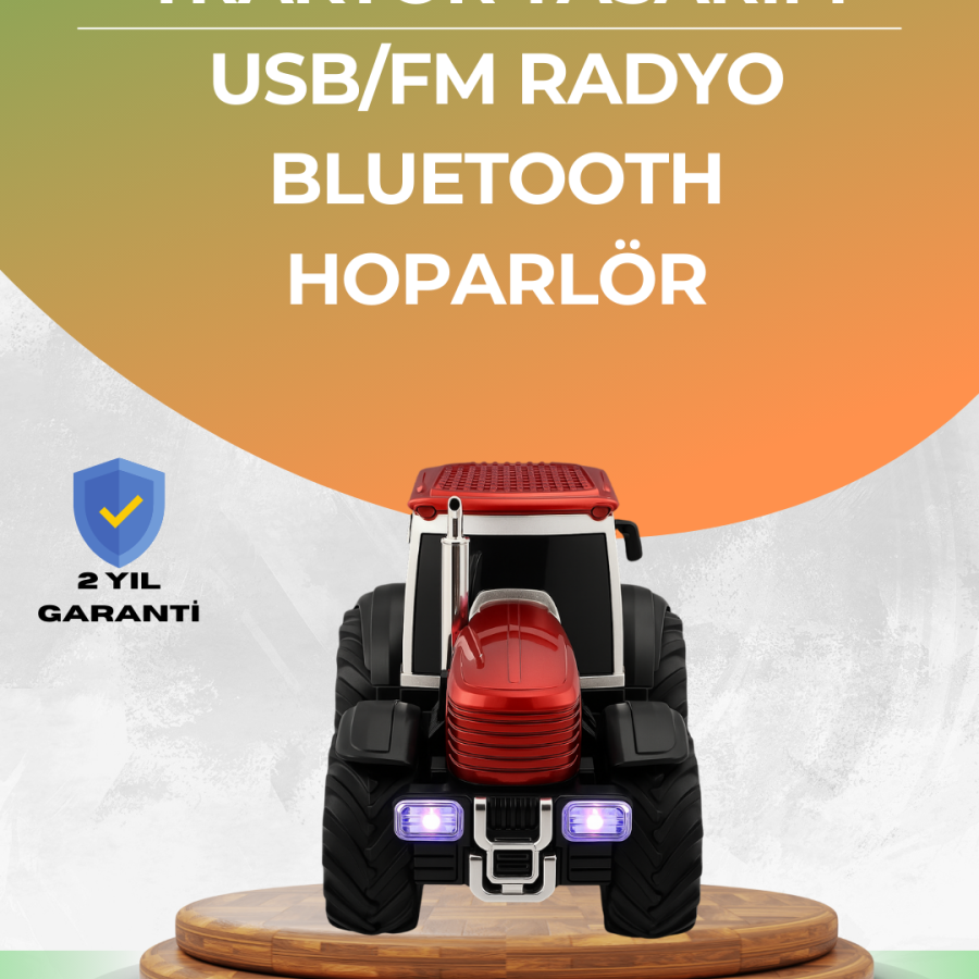 Portable Nostalgic Car Design Bluetooth Speaker
