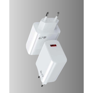 67W Type-C Turbo Charger – Overcurrent and Heat Protection, Travel Compatible 67W Type-C Turbo Charger – Overcurrent and Heat Protection, Travel Compatible