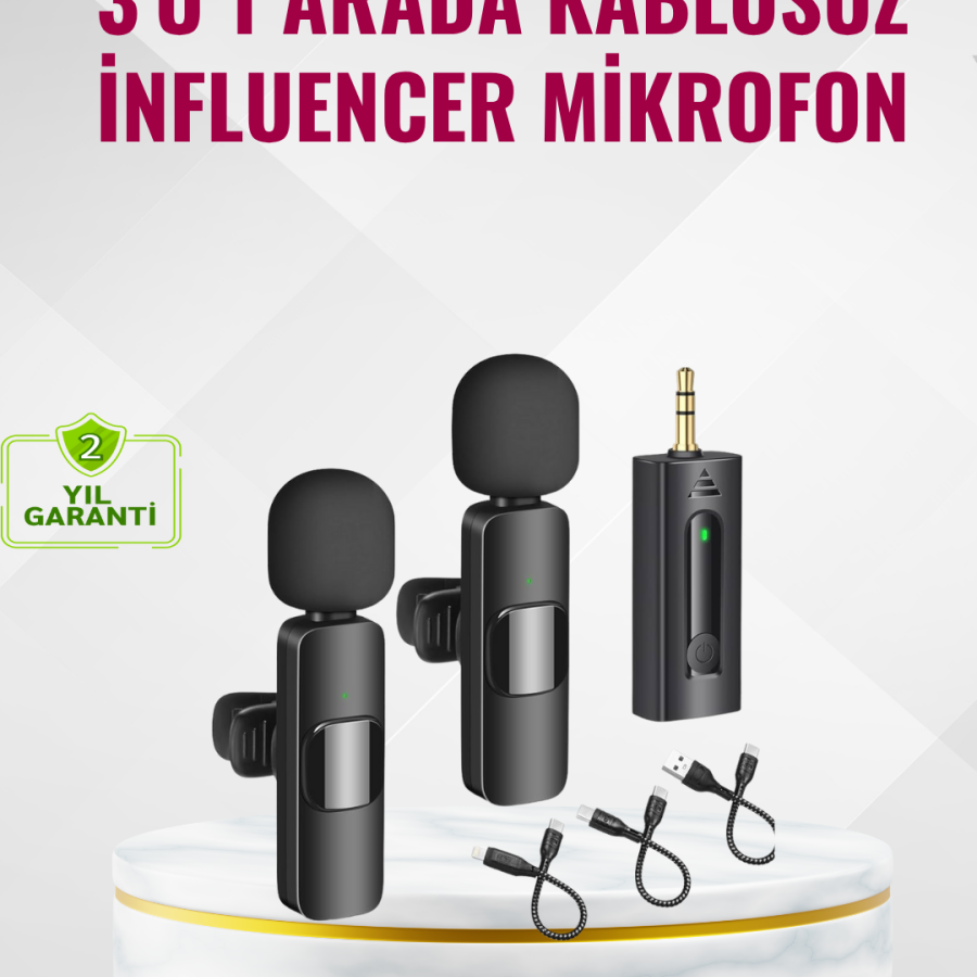Small Size Microphone - 8 Hours of Use