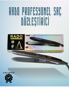 Rado RD-446 Travel-Friendly Hair Straightener – Security Lock and Portable Design