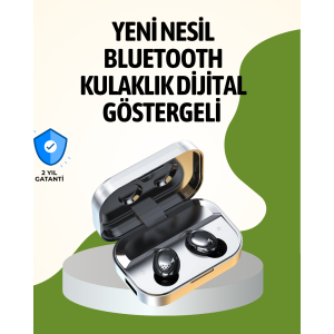 True Wireless Headphones – Bluetooth 5.0, Charging Case, Fingerprint Control