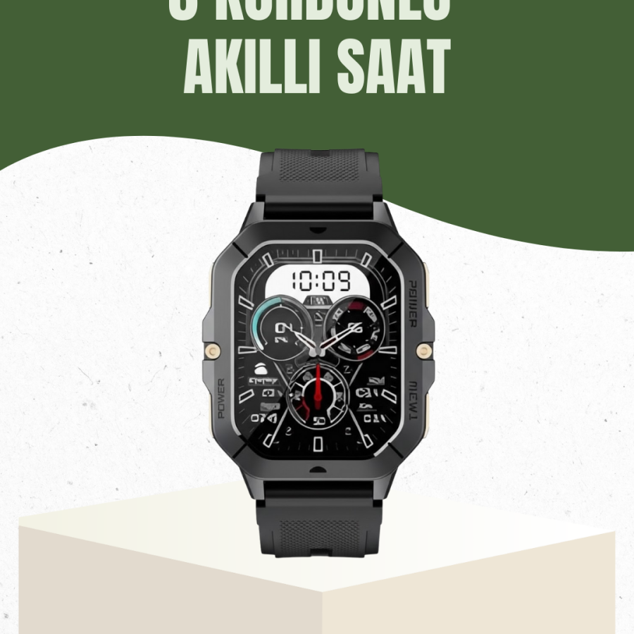 Stylish and Light Smart Watch for Sports and Daily Use