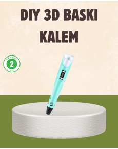 ABS and PLA Filament Supported 3D Printer Pen