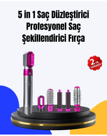5 Piece Hair Styling Set Straightening Waves and Curls