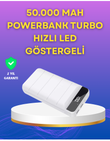 50000mAh Powerbank with Lightning and Type-C Input