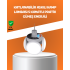 Multi-Purpose Foldable Solar Powered Camping Lamp – Table Top and Hanging Use