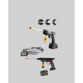 21V Cordless Pressure Washer with Dual Battery and Fast Charging Feature