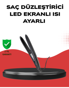 A Quality Original 2025 Professional Hair Straightener with Heat Adjustment Titanium Ceramic Plate