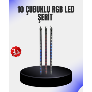 Decorative LED Meteor Light 10 Stick Set