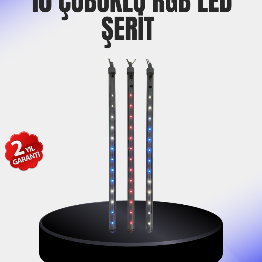 Decorative LED Meteor Light 10 Stick Set
