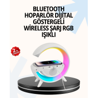 15W Fast Charging Supported LED Atmosphere Light and Alarm Function Lamp