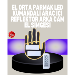 A Quality Remote Controlled LED Parking Warning Light Model with Hand Figure