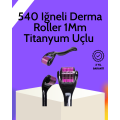 Titanium Derma Roller for Safe Use at Home – Black Handle Titanium Derma Roller for Safe Use at Home – Black Handle