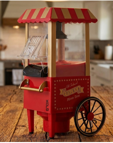 Oil-Free Popcorn Machine That Prepares Popcorn in 5 Minutes