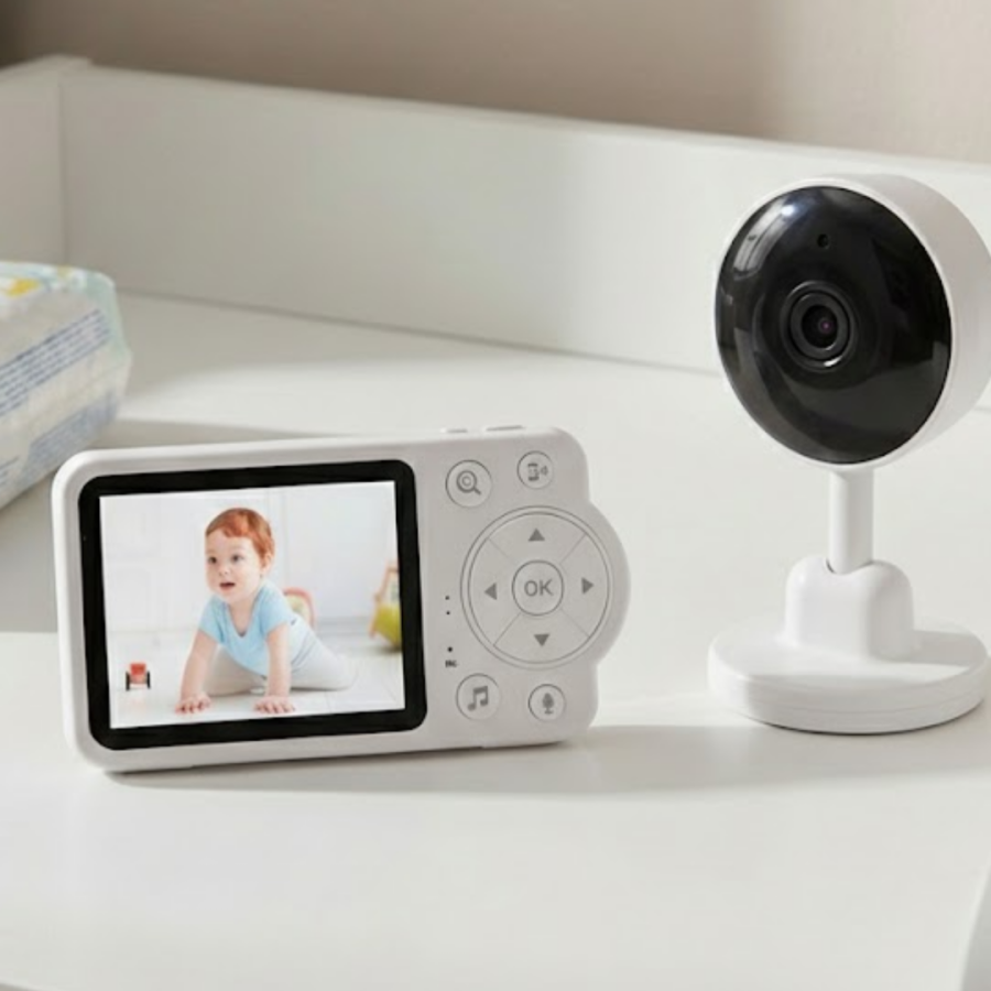 Night Vision Baby Monitoring Camera with Zoom