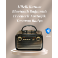 Portable Speaker with Bluetooth Connection – FM/AM Radio Feature, Rechargeable Battery, 1 kg