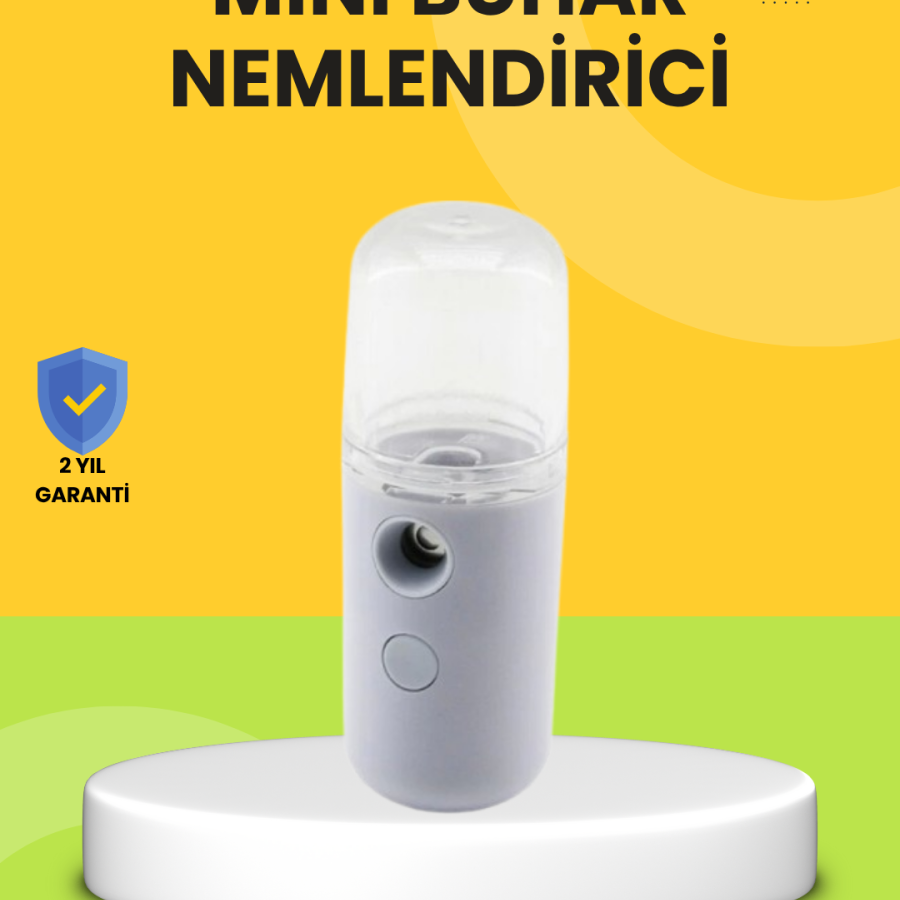 Wireless Rechargeable Steam Humidifier – Energy-Saving Portable Skin Care Device
