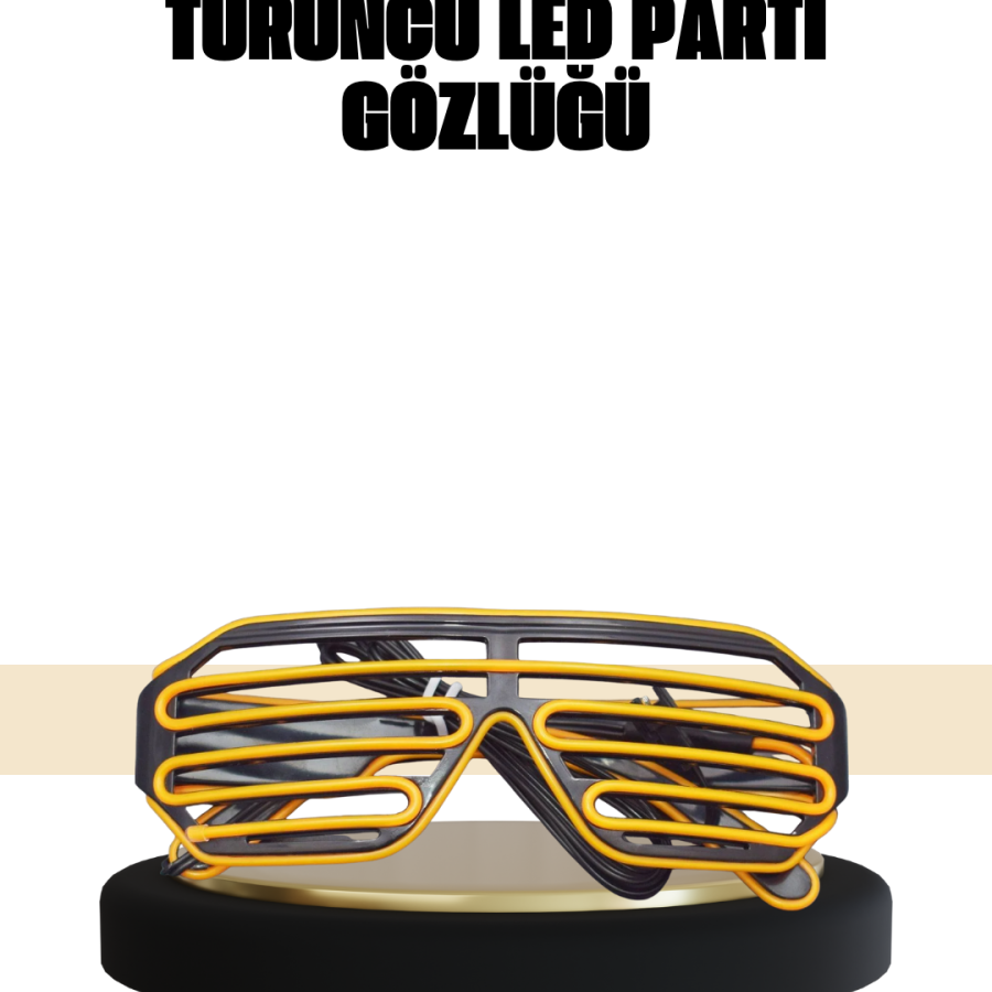 LED Lighted Glasses for Energetic Night Activities