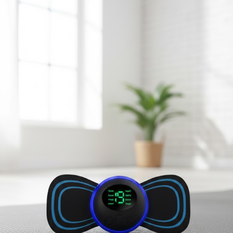 Mini EMS Body Massager Adjustable Level and Timer