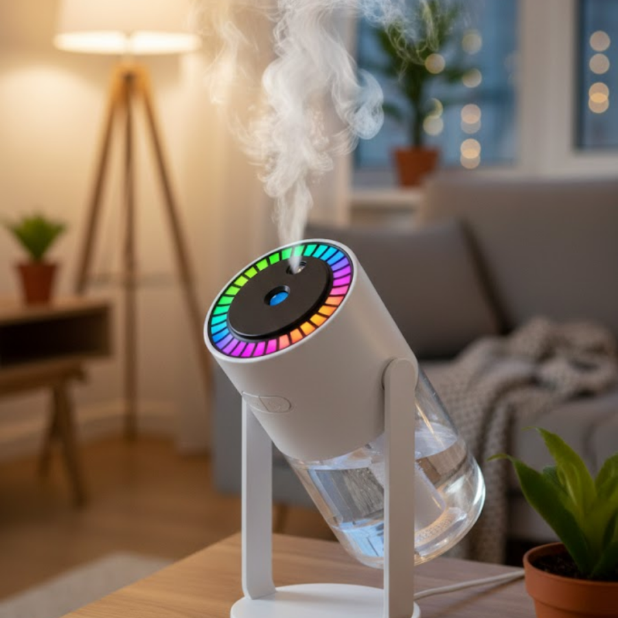 Steam Machine with Sky Projector Compatible with Home Office and Vehicle