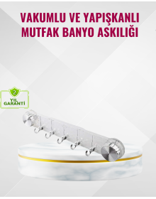 Wall Mounted Vacuum Hanger with Transparent Medium Design
