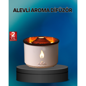 Flame Effect Steam Machine – Aromatherapy, Humidification and Light Mode Design