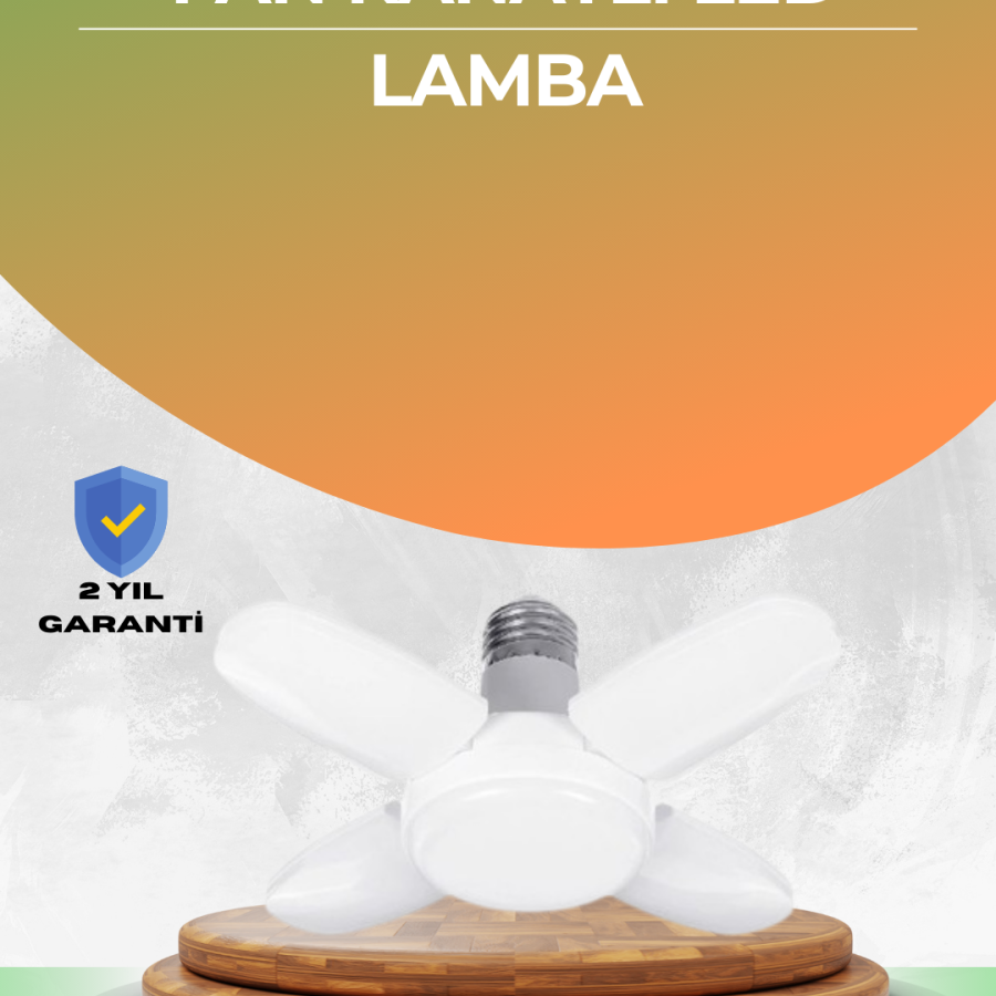 Economical Propeller LED Bulb 4 Arms 60 Watt Large Area Lighting Economical Propeller LED Bulb 4 Arms 60 Watt Large Area Lighting