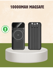 10000 mAh Wireless Powerbank – 15W Fast Charging, Type-C Multiple Output