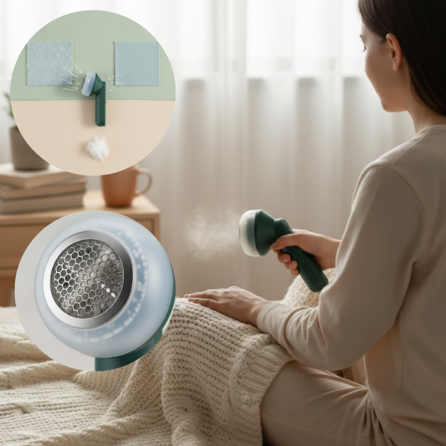 Practical Lint and Lint Remover for Home Textiles