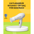 Folding Body Hair Dryer Home and Luggage Use