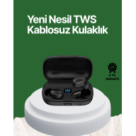 1800 mAh A10s TWS Wireless In-Ear Headphones with Phone Charging Support