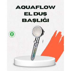 Relaxing Rain Effect Hand Shower – Rotating Fan, Durable and Stylish Design