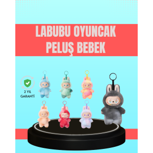 20 cm Labubu Plush with Soft Fabric – Suitable for Ages Over 3