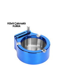 GASOLINE ASHTRAY BLUE