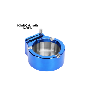 GASOLINE ASHTRAY BLUE