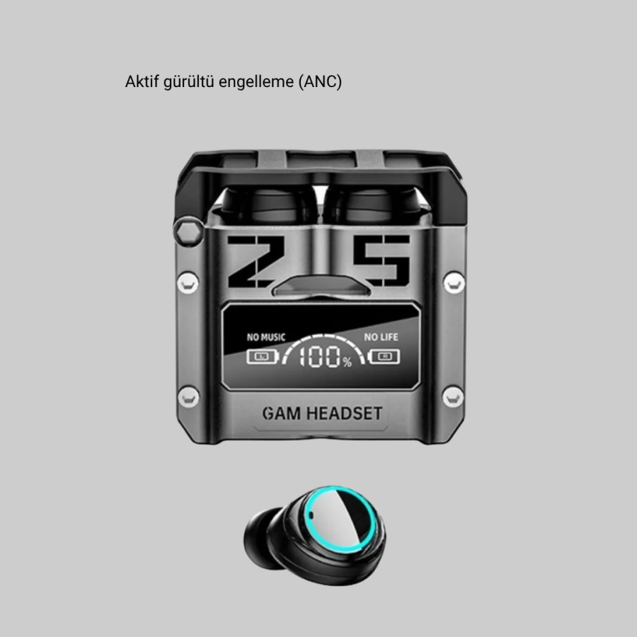 Noise Canceling Wireless Bluetooth Headset – Professional Sound for Gaming and Music