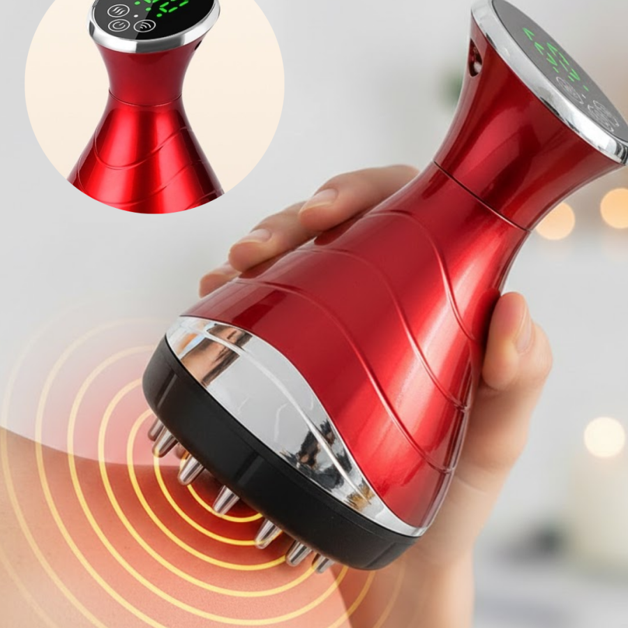 Vacuum Heat Massage Device Muscle Relaxer Home Type Cupping Device